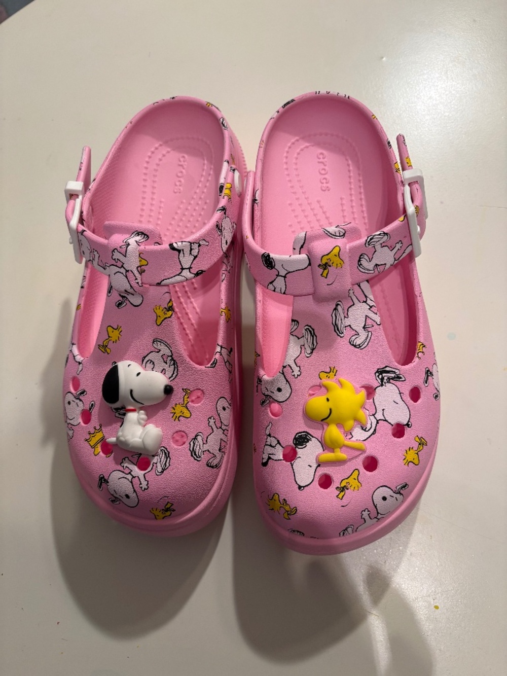 Mary Jane Peanut Crocs